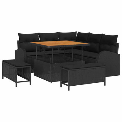 Tuin Sofa Set Met Kussen Met Opslag 8 Pcs