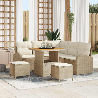 Tuin Sofa Set Met Kussen Met Opslag 8 Pcs