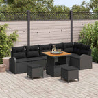 80 cm tafellengte / Zwart / Zwart