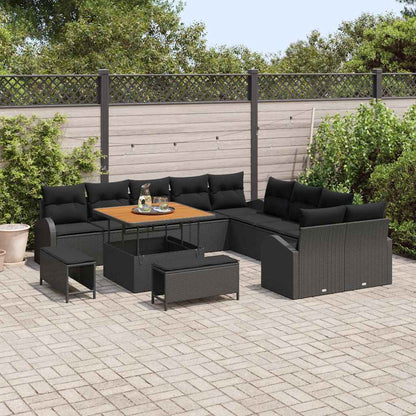 Tuin Sofa Set Met Kussen Met Opslag 13 Pcs