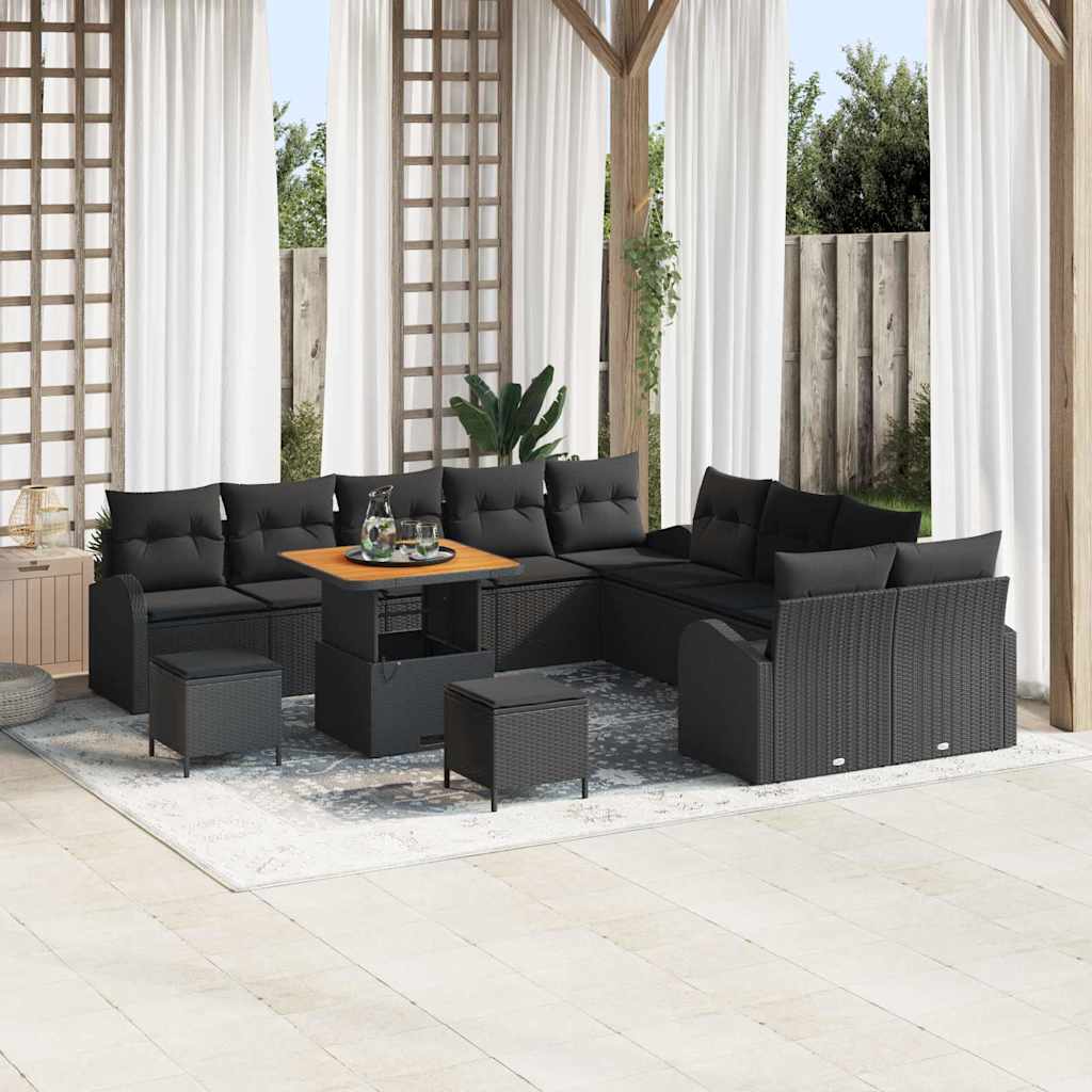 Tuin Sofa Set Met Kussen Met Opslag 13 Pcs