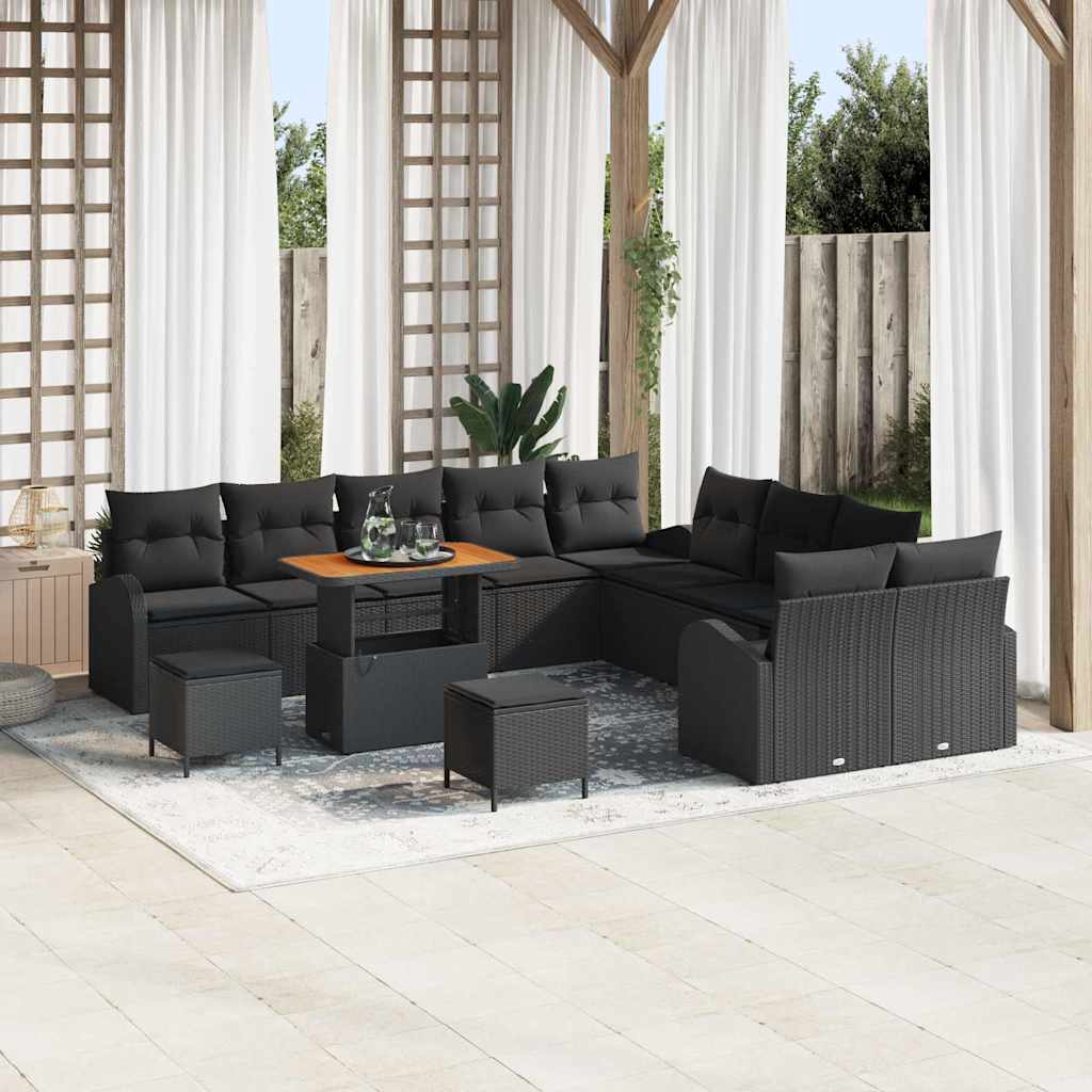 Tuin Sofa Set Met Kussen Met Opslag 13 Pcs