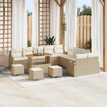 Tuin Sofa Set Met Kussen Met Opslag 13 Pcs
