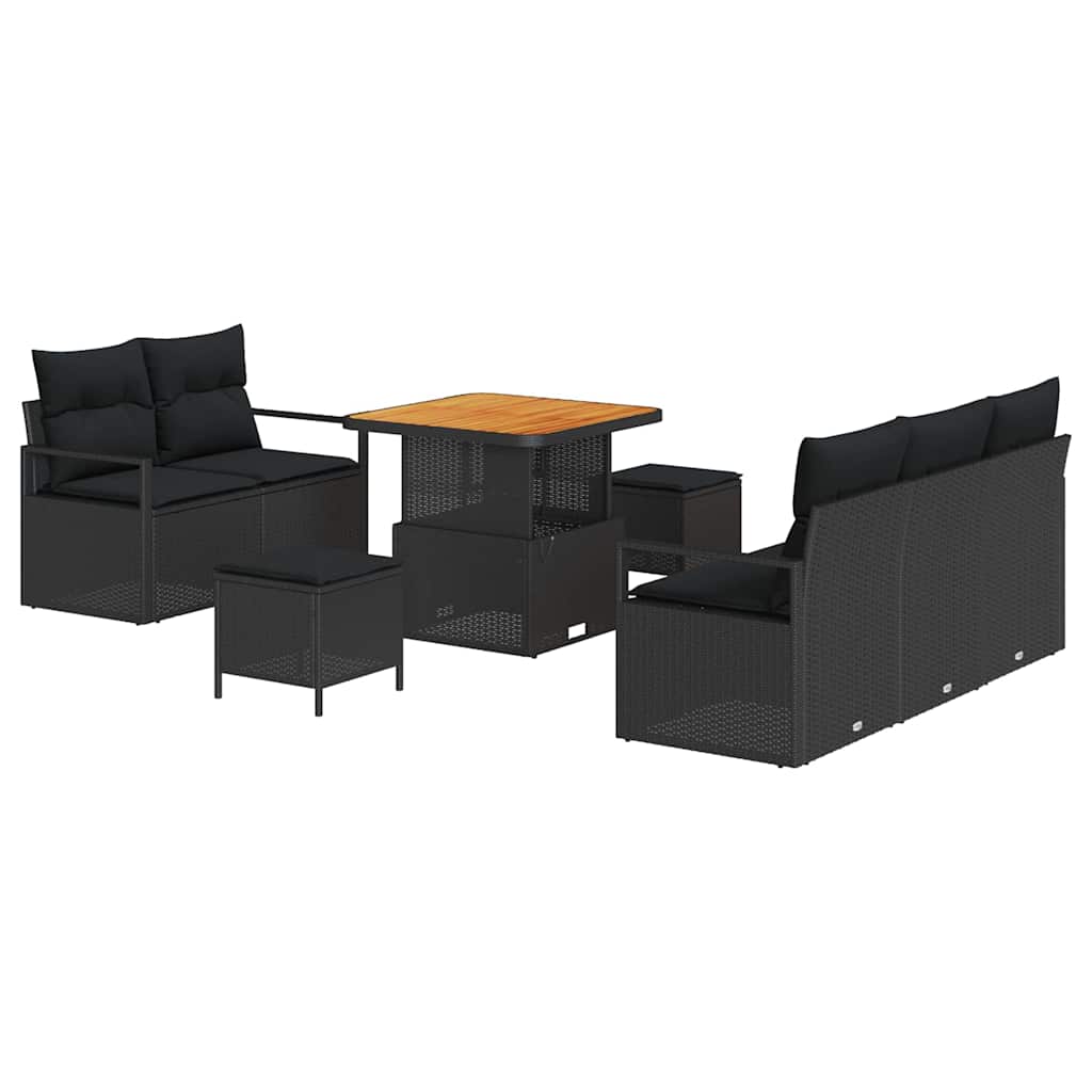 Tuin Sofa Set Met Kussen Met Opslag 8 Pcs