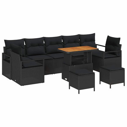 Tuin Sofa Set Met Kussen Met Opslag Met Kussen 10 Pcs