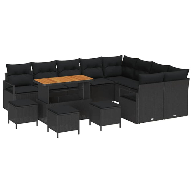 Tuin Sofa Set Met Kussen Met Opslag 13 Pcs