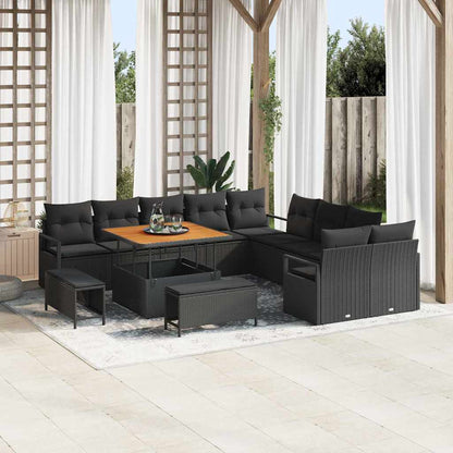 Tuin Sofa Set Met Kussen Met Opslag 13 Pcs