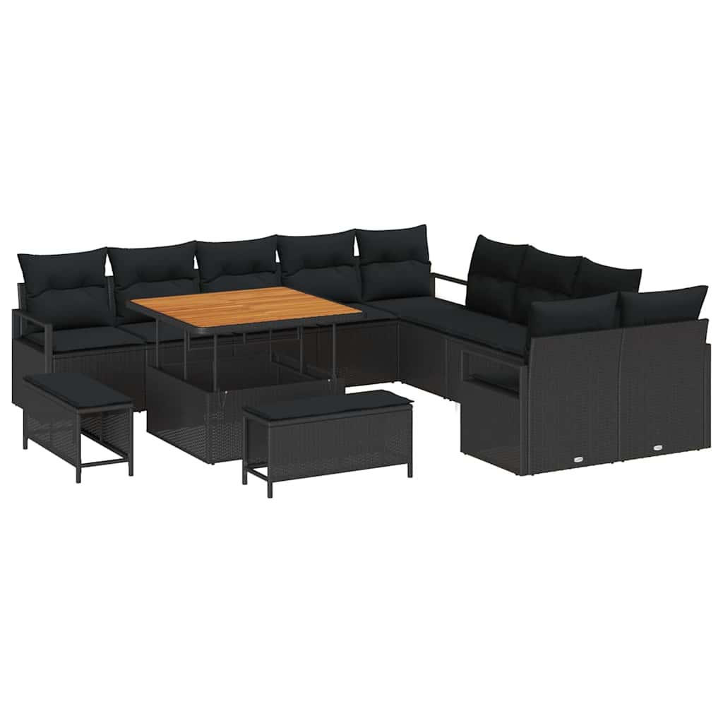 Tuin Sofa Set Met Kussen Met Opslag 13 Pcs