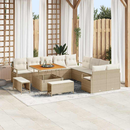 Tuin Sofa Set Met Kussen Met Opslag 13 Pcs
