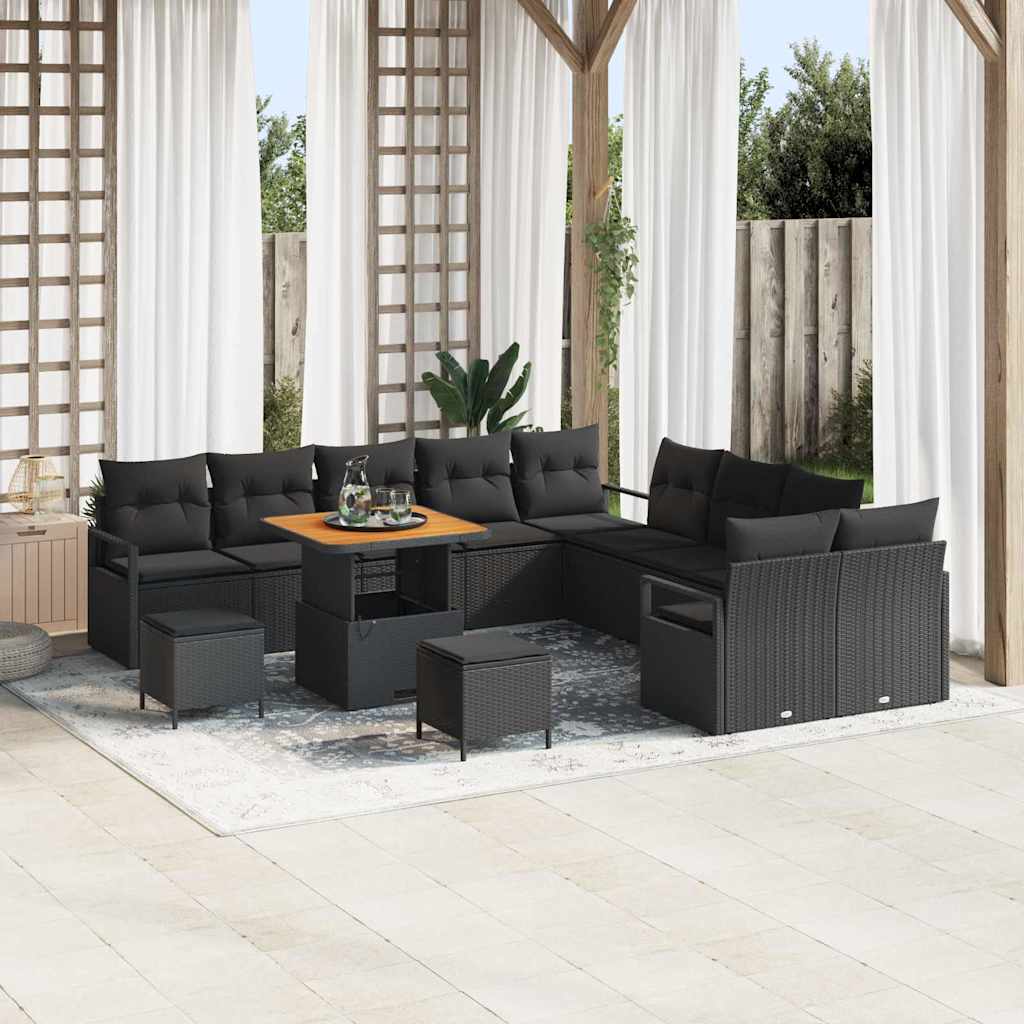 Tuin Sofa Set Met Kussen Met Opslag 13 Pcs
