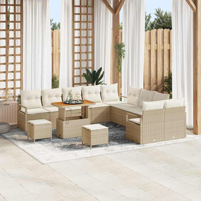 Tuin Sofa Set Met Kussen Met Opslag 13 Pcs