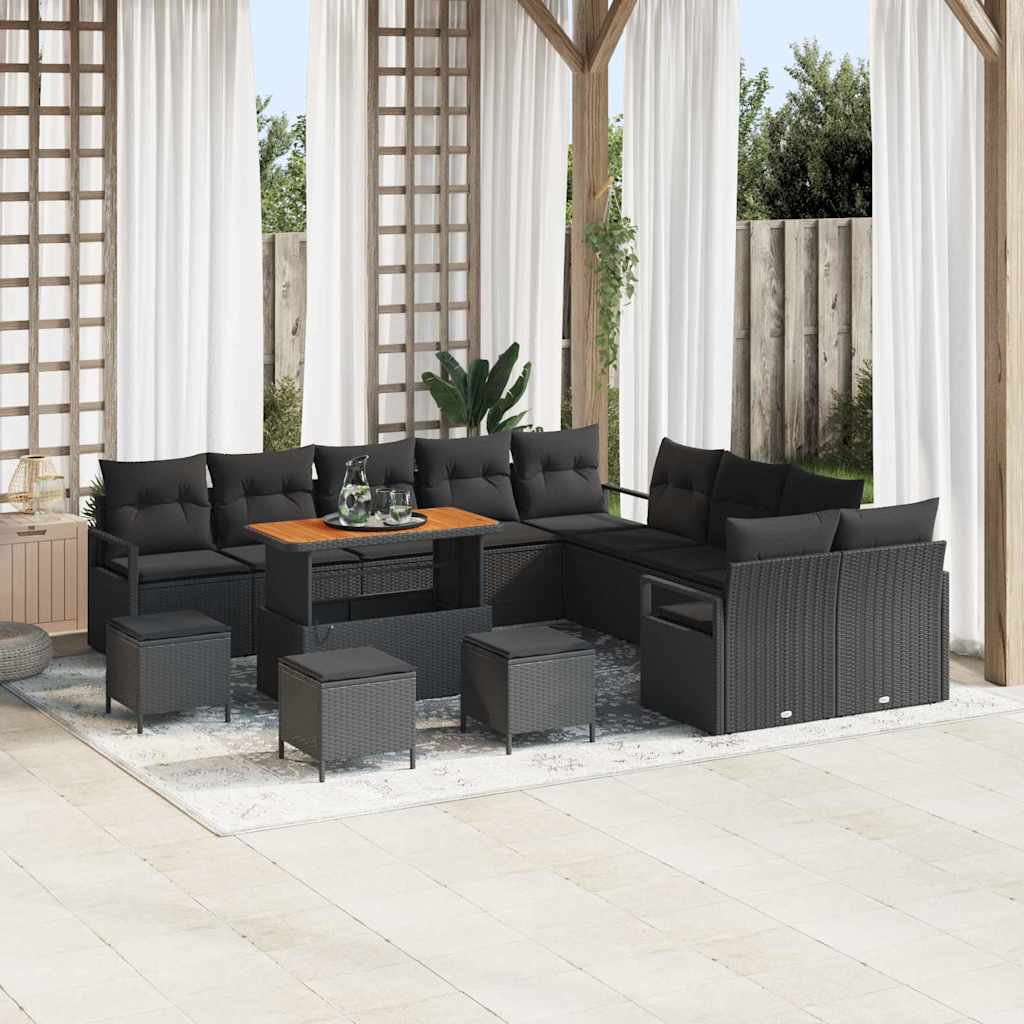 Tuin Sofa Set Met Kussen Met Opslag 13 Pcs