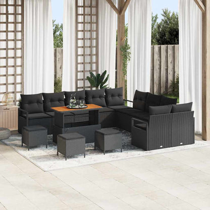 Tuin Sofa Set Met Kussen Met Opslag 13 Pcs