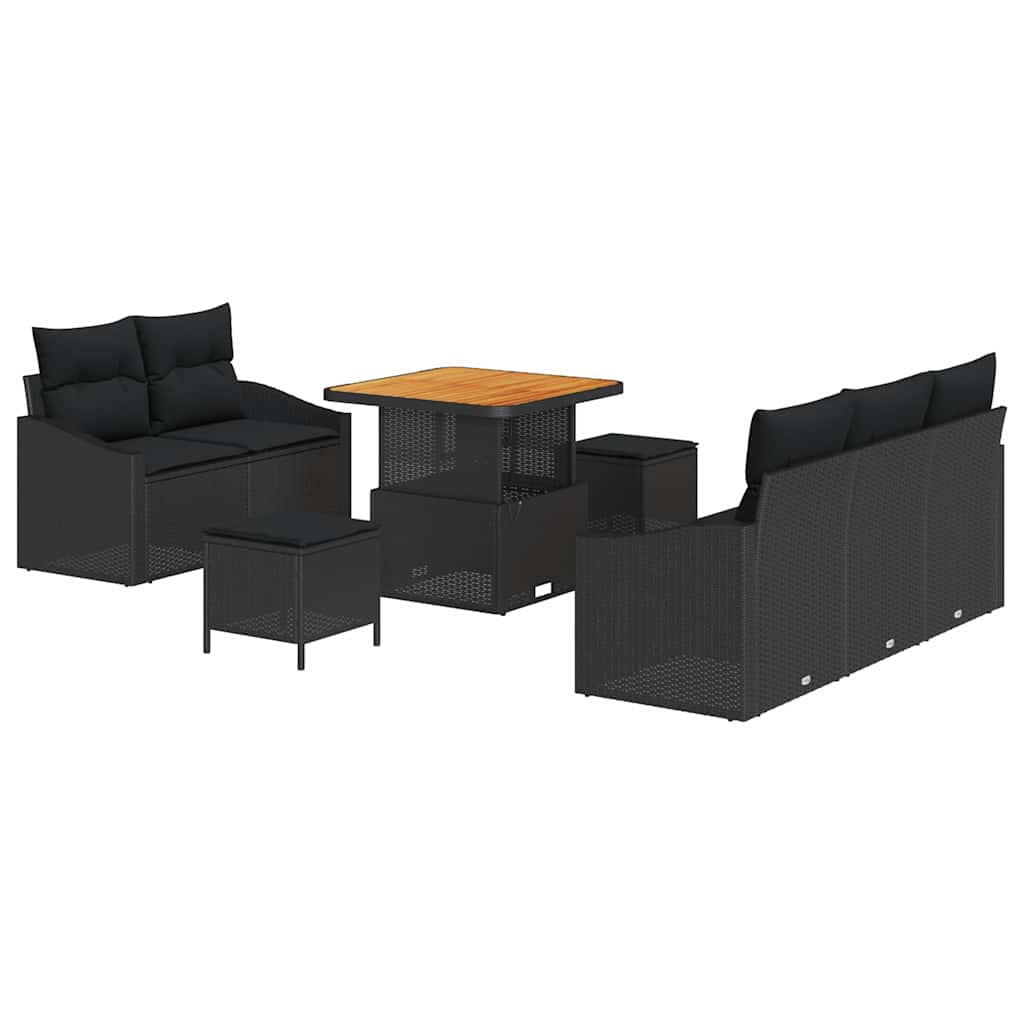 Tuin Sofa Set Met Kussen Met Opslag 8 Pcs