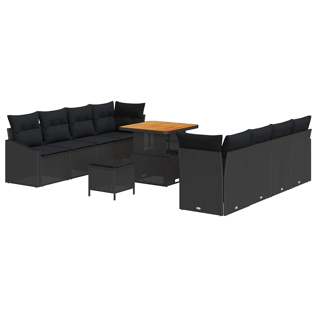 Tuin Sofa Set Met Kussen Met Opslag 11 Pcs