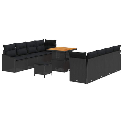 Tuin Sofa Set Met Kussen Met Opslag 11 Pcs