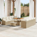 100 cm tafellengte / Beige / Crèmewit