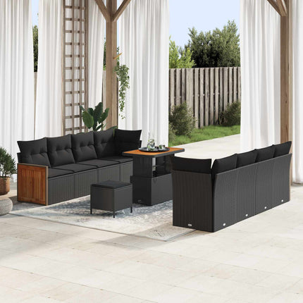 Tuinbankenset En Crème 231 X 224 X 85 Cm Poly Rattan