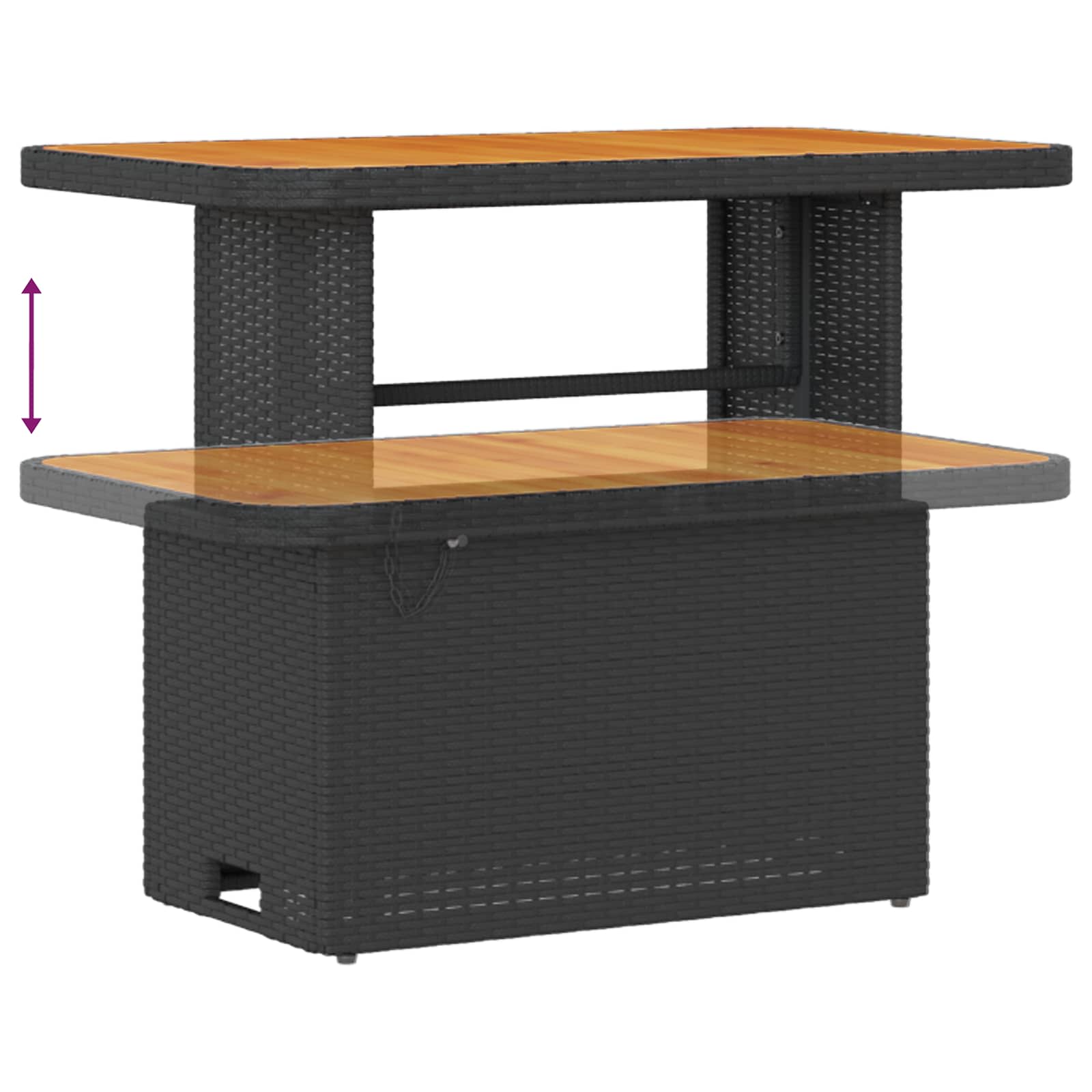 Tuinbankenset Met Kussen 13 Pcs Poly Rattan