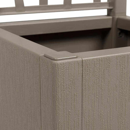 Tuindruppel Met Trellis Licht Bruin Pp