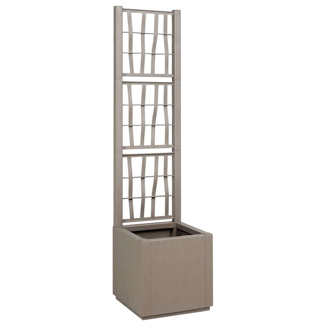 Tuindruppel Met Trellis Licht Bruin Pp