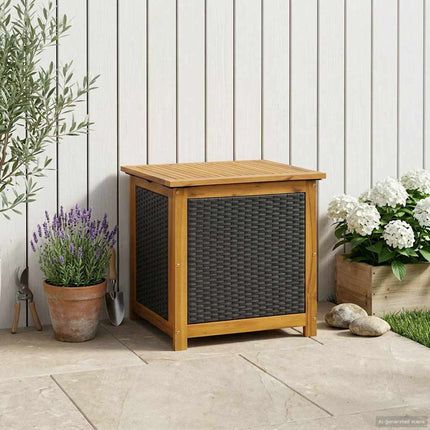 Tuinopslagdoos 88 L Massief Acaciahout 60 X 50 X 56 Cm