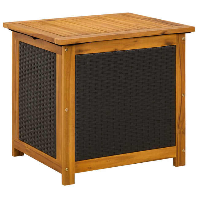 Tuinopslagdoos 88 L Massief Acaciahout 60 X 50 X 56 Cm