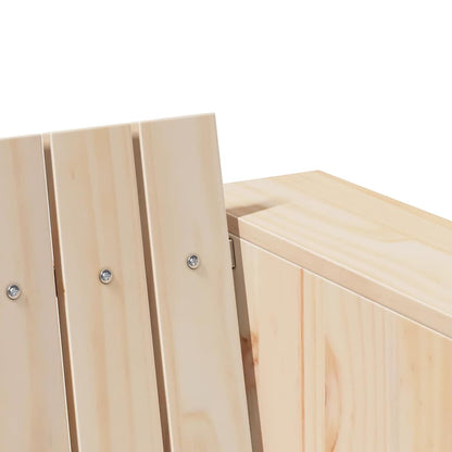 Tuinbank 134 X 60 X 62 Cm Massief Grenenhout