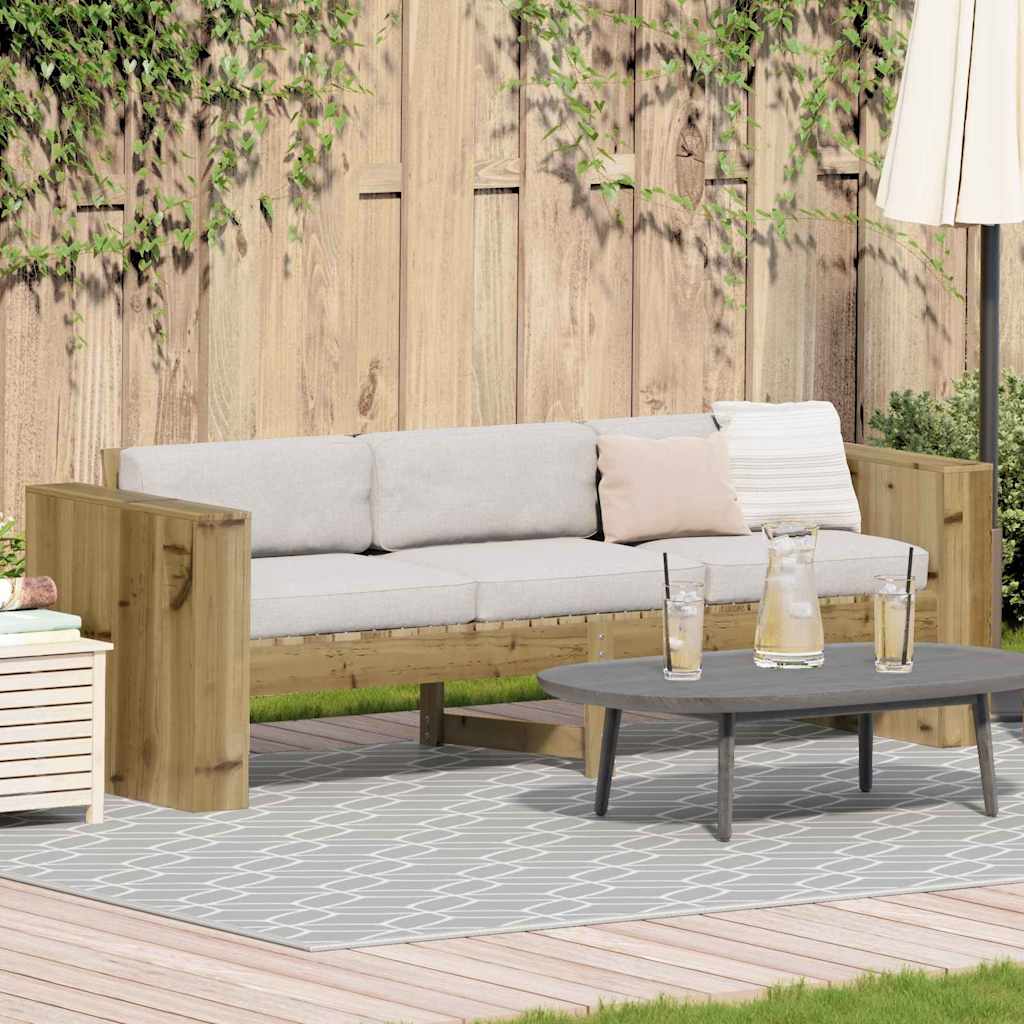 Tuinbank 134 X 60 X 62 Cm Massief Grenenhout