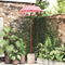 Balinese Parasol Met Basis Roze 95 X 95 X 260 Cm