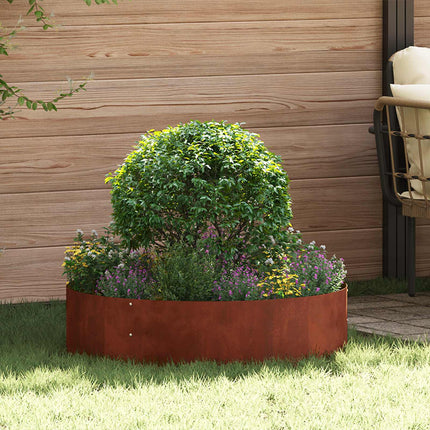 Plantenring 5 Pcs 30 X 30 X 20 Cm Koudgewalst Staal