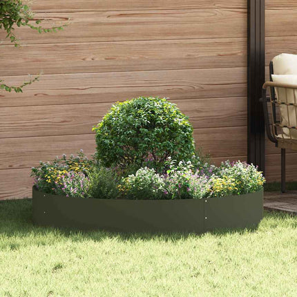 Plantenring 5 Pcs 30 X 30 X 20 Cm Koudgewalst Staal