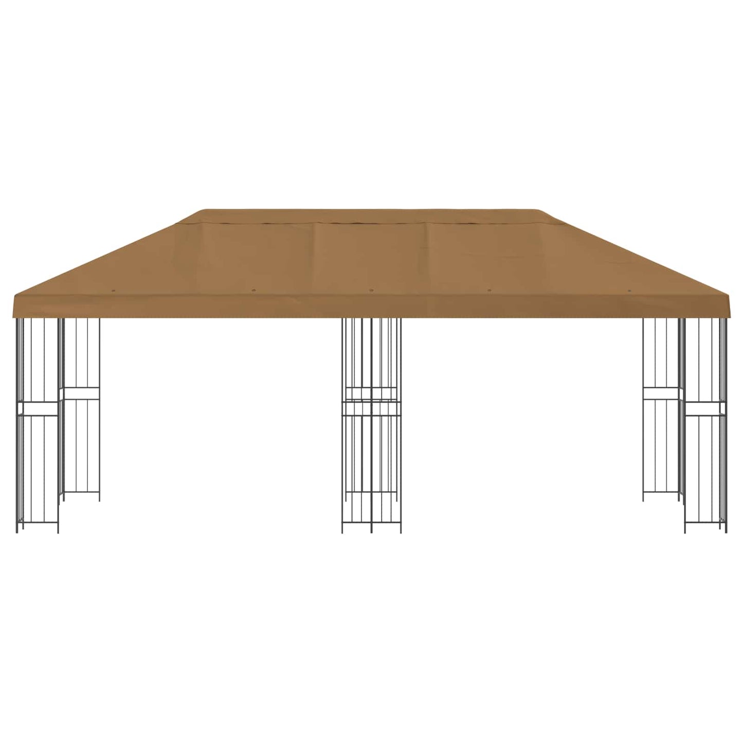 Paviljoen Met Zijwanden 6 X 3 M Polyester En Staal 190
