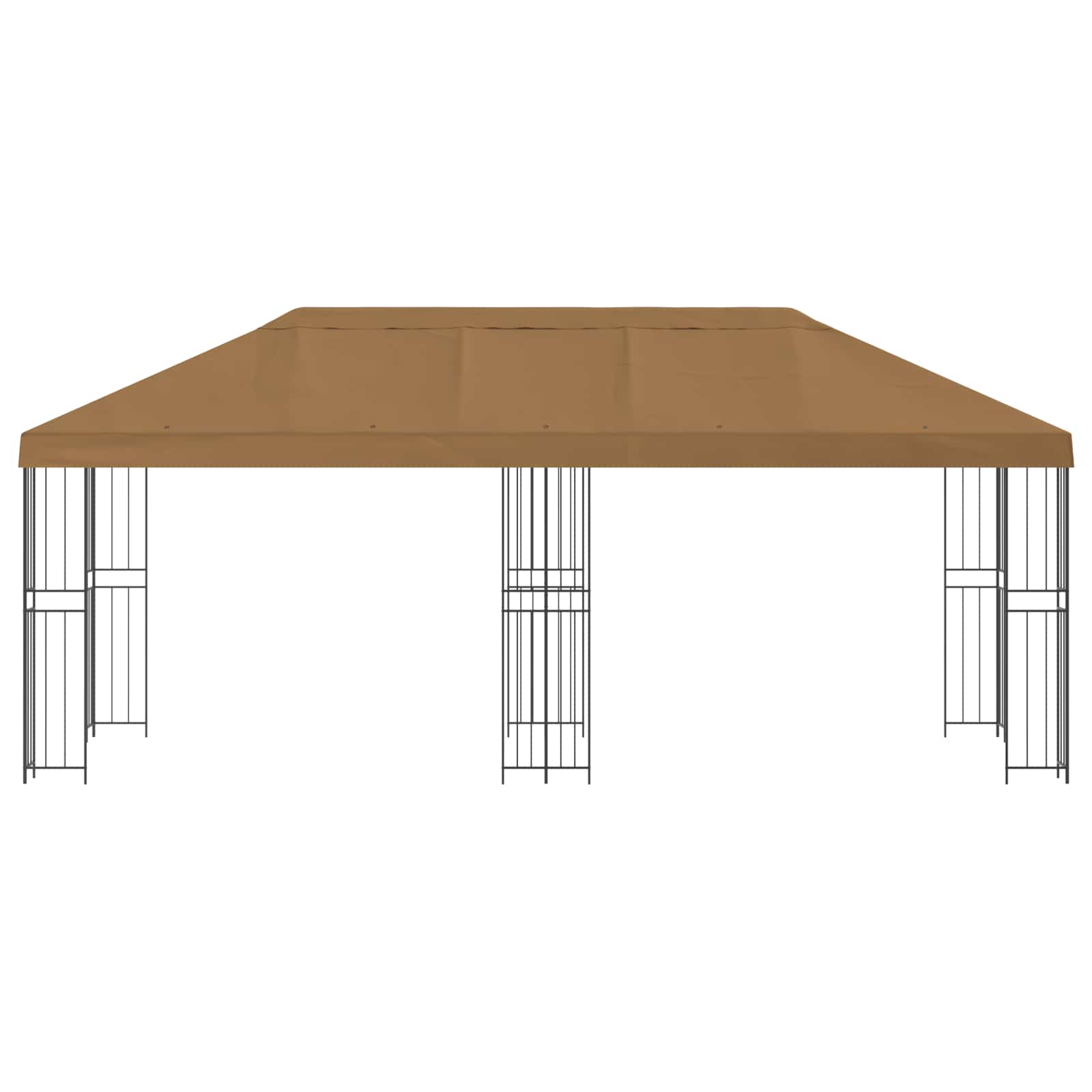 Paviljoen Met Zijwanden 6 X 3 M Polyester En Staal 190