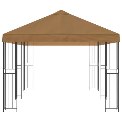 Paviljoen Met Zijwanden 6 X 3 M Polyester En Staal 190
