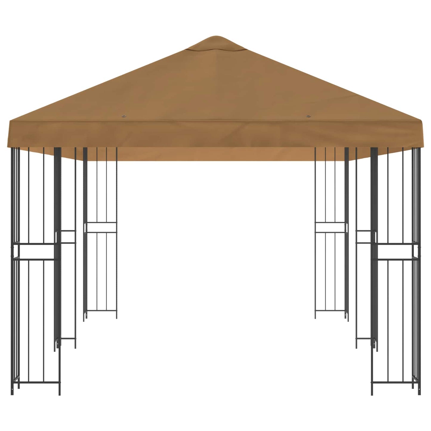 Paviljoen Met Zijwanden 6 X 3 M Polyester En Staal 190