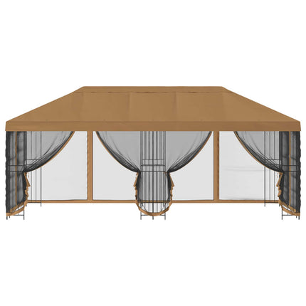 Paviljoen Met Zijwanden 6 X 3 M Polyester En Staal 190