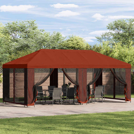 Tuinprieel 6 X 3 M Polyester En Staal 190