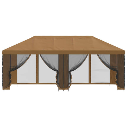 Paviljoen Met Zijwanden 6 X 3 M Polyester En Staal 190
