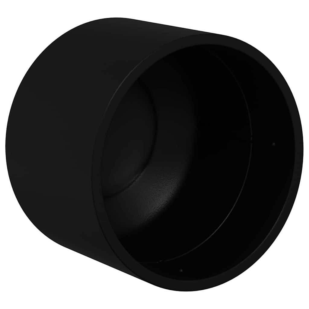 Voetbaltafel Eindkappen 10 pcs Zwart 1,9 x 1,9 x 1,6 cm