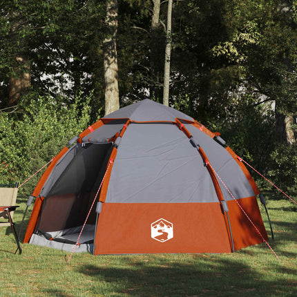 Instant Tent Met Regenhoes Voor 4 Personen Met Snelle Release
