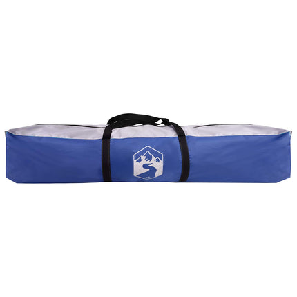 Instant Tent 4-Person Quick-Release Azure Blauw 185T Polyester