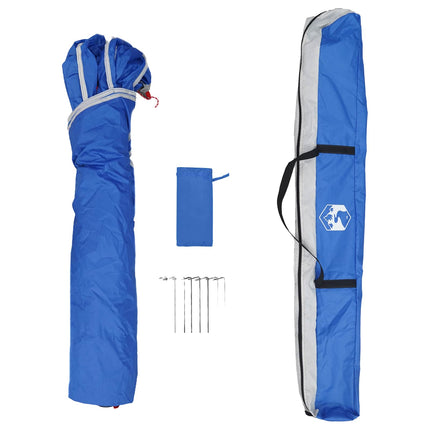 Instant Tent 4-Person Quick-Release Azure Blauw 185T Polyester