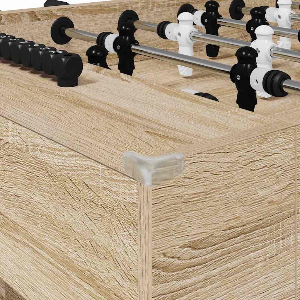 Voetbaltafel 2 pcs Sonoma Eiken 146,5 x 74 x 85 cm Bewerkt hout
