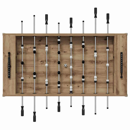 Voetbaltafel 2 pcs Artisan Eiken 146,5 x 74 x 85 cm