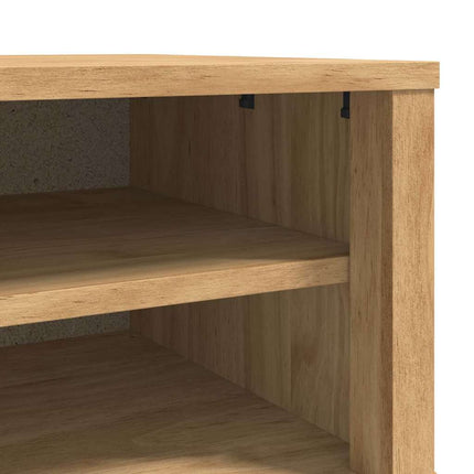 Hal Bank Floro 115 X 40 X 45 Cm Massief Vurenhout
