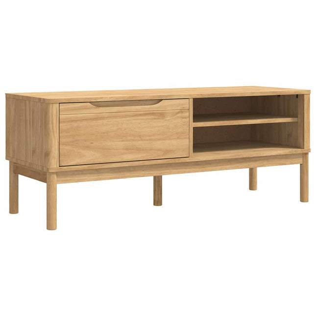 Hal Bank Floro 115 X 40 X 45 Cm Massief Vurenhout