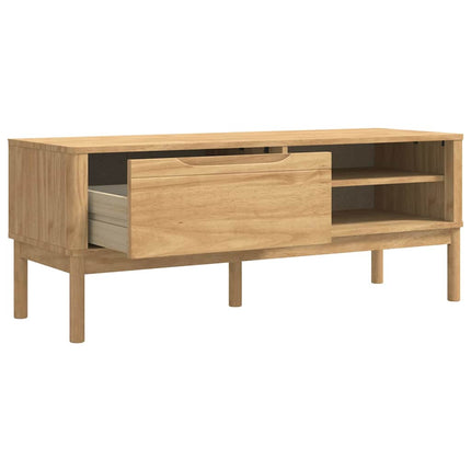 Hal Bank Floro 115 X 40 X 45 Cm Massief Vurenhout
