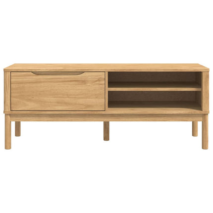 Hal Bank Floro 115 X 40 X 45 Cm Massief Vurenhout