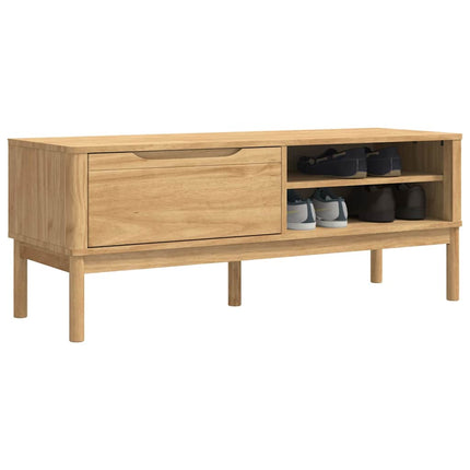 Hal Bank Floro 115 X 40 X 45 Cm Massief Vurenhout